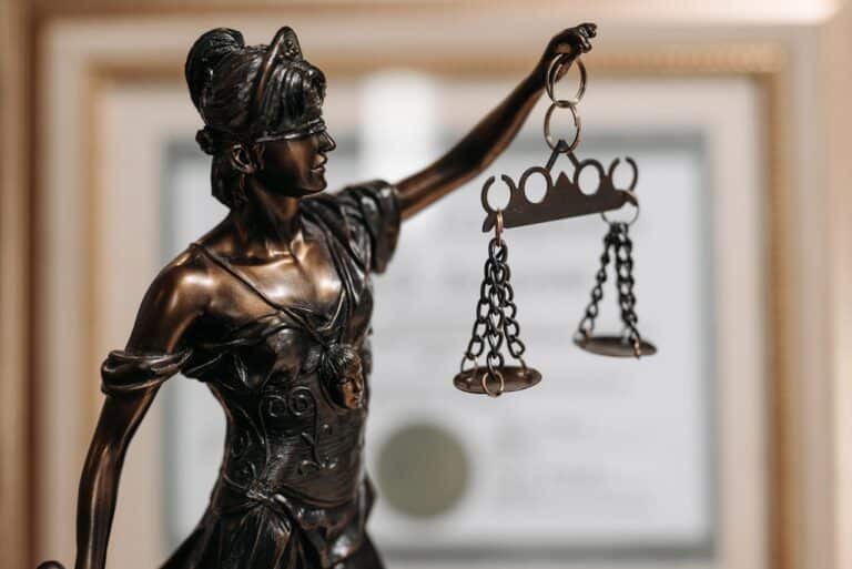 Lady Justice statue symbolizing fairness and balance in protective orders in Florida